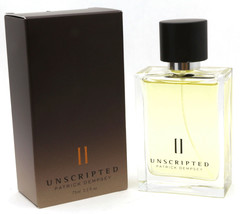 Avon Unscripted II By Patrick Dempsey EDT Spray 2.5 oz / 75 ml New in Sealed Box - £49.84 GBP