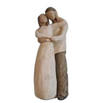 Willow Tree Statue Couple Embracing Figurine Together Susan Lordi Vintage 2000 - $23.38