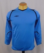 Umbro Youth Extra Large Long Padded Sleeved Light Blue Sport Pullover  - £7.70 GBP