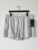 NWT LULULEMON Pace Breaker Shorts 5&quot; Linerless SEAL Gray Grey Men&#39;s XXL - $71.99