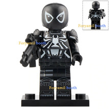 Agent Venom (Flash Thompson) Minifigures Spider-Man Marvel Comics Toy New - £2.32 GBP