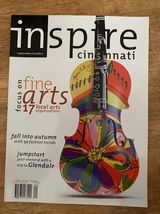 Inspire Cincinnati September/October Fine Arts Magazine Issue #07 - $8.00