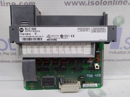 Allen-Bradley 1746-OB16 Output Module Ser D SLC 500 50V DC - £264.94 GBP