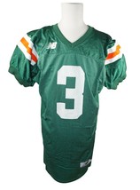 New Balance Adult Green Football - Team Jersey #3 Shirt Medium +2" Extra Long - $30.00