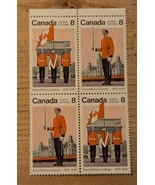 CANADA Stamp #692-3 1976 8¢ ,Royal Military College Centenary Block of 4... - $77.90 MXN
