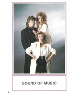 ⭕VTG card pocket calendar 1987 SOUND OF MUSIC Portugal group music singer - $4.95