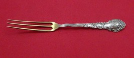Watson Sterling Silver Strawberry Fork Gold Washed 4 5/8" - $78.21