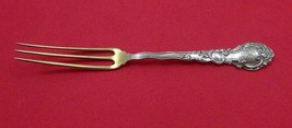 Watson Sterling Silver Strawberry Fork Gold Washed 4 5/8&quot; - £61.50 GBP