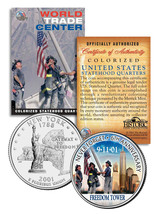WORLD TRADE CENTER * 6th Anniversary * FREEDOM TOWER 9/11 NY Quarter US ... - $8.56