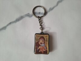 Serbian Christian Orthodox Wooden Key Ring - $487.01 MXN