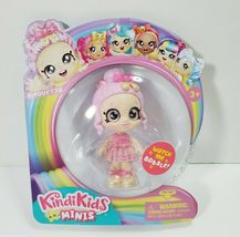 Kindi Kids Minis 3 inch 3&quot; Small Doll Pirouetta Bobble Head Glitter Eyes - £15.75 GBP