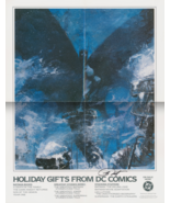 RARE George Pratt SIGNED 1989 Batman Promo DC Comics Holiday Gift Guide ... - $1,130.65 MXN