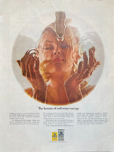 1966 Morton Vintage Print Ad Salt Pellets The Beauty Of Soft Water On Tap - £11.51 GBP