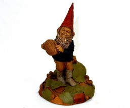 Tom Clark Gnome Figurine, Farmer &quot;McEver&quot;, 1985, Molded Pecan Resin, GNM-03 - £19.43 GBP