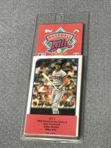 NEW Topps Baseball Talk Collection Set #2 Alan Trammell Willie McGee KG JD - $9.89