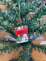 Kurt Adler Snowman Christmas Tree Name Ornament Alyssa - £15.18 GBP