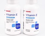 GNC Vitamin E 400IU 180 Softgels Lot Of 2 BB8/24 - $24.14