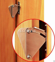 Sliding Barn Door Lock Stainless Steel Small Privacy Shed Wood Gate Usa ... - £11.96 GBP