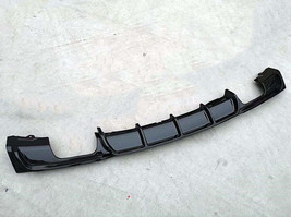 1Pc Black Rear Bumper Diffuser Lip For BMW F30 320i 325i 328i M Sport Quad Tips - £151.36 GBP