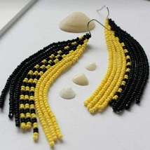 African Maasai Beaded Ethnic Tribal Earrings - Handmade in Kenya 17 - £7.89 GBP