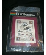 Bucilla 1985 &quot;Sunshine &amp; Shadow&quot; Counted Cross Stitch Kit #49901 New Sealed - £16.01 GBP