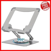 Ergonomic 360° Rotating Laptop Stand - Adjustable Height &amp; Foldable Design - $660.61 MXN