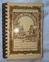 Heritage House Receipts Cookbook (Memphis) (5th printing 1978) - £12.16 GBP
