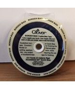 Clover Navy Fusible Border Bias Tape 6.5 yards 3/4” Width 100% Cotton Qu... - $18.86