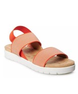 Womens Sandals SO Orange Ecstatic Elasticized Strappy Casual Slip On Sho... - £19.09 GBP