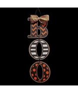 Amscan “BOO” Vertical Halloween Sign – Chevron, Stripes &amp; Polka Dots  Bu... - $14.02 CAD