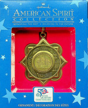 Hallmark American Spirit - Connecticut State Quarter Ornament (1999) - New w/COA - £6.13 GBP