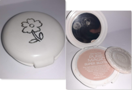 Vtg Max Factor PURE MAGIC Super Blotter BEIGE BLUSH Unused Compact 60s F... - £15.92 GBP