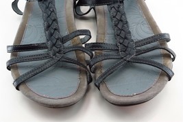 JSport Size 7.5 M Black Gladiator Synthetic Women Sandal Shoes - £15.54 GBP