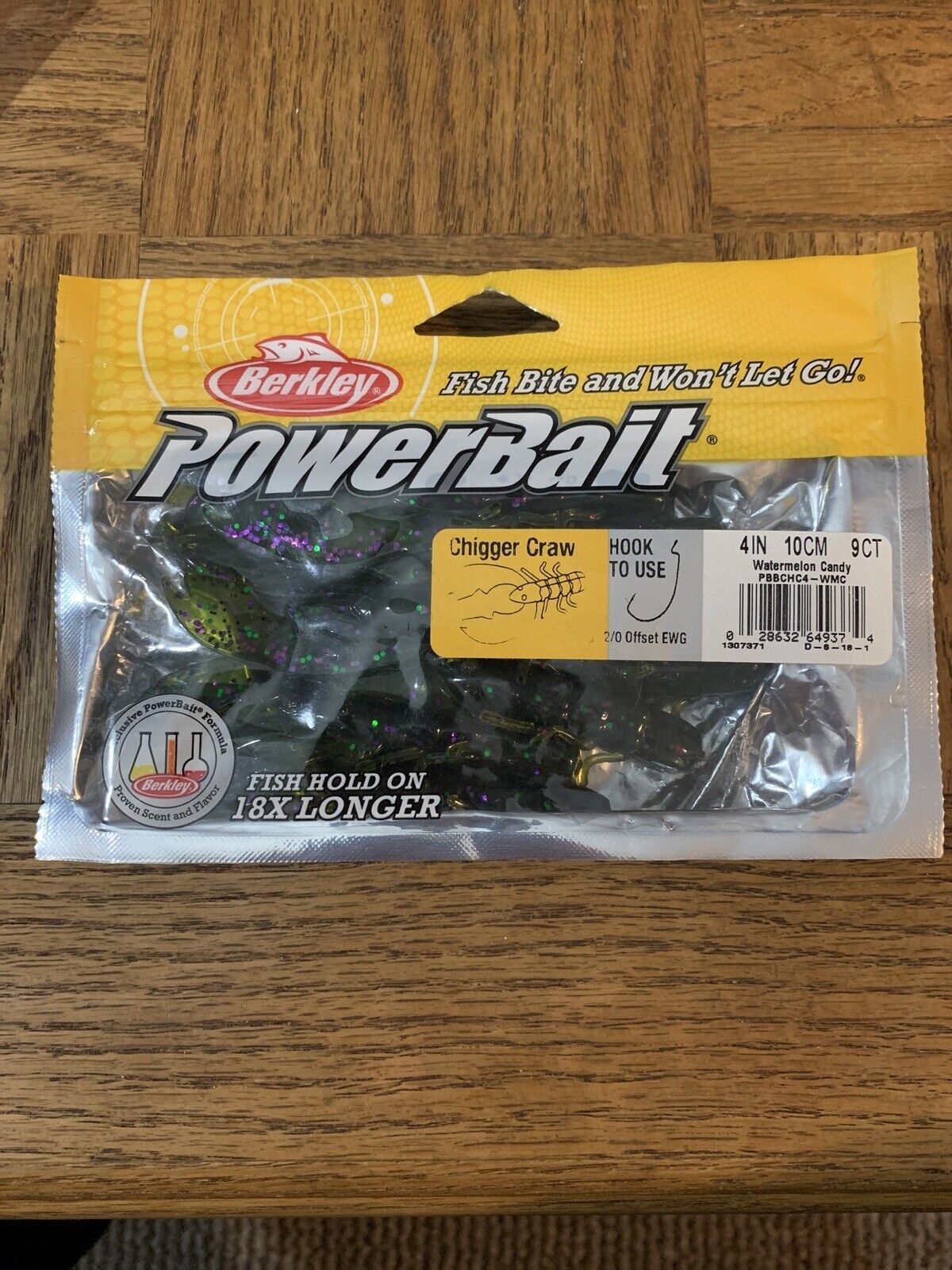 Berkley Powerbait Chigger Craw 4 IN Watermelon Candy - $6.81