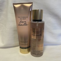 Victoria&#39;s Secret Bare Vanilla Fragrance Mist &amp; Lotion Set NEW - £25.13 GBP