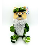 Nanco Duck Dynasty Uncle Si Silas Robertson Camouflage 13&quot; Plush Toy NWT - £10.41 GBP