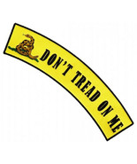 Don&#39;t Tread On Me Large Upper Top Rocker Back Patch - $19.99