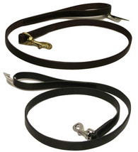 Genuine Leather Dog Leash - Strong Durable Classic Style Amish Handmade In Usa - £39.59 GBP