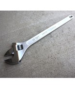 LOT OF TWO 24&quot; Adjustable Wrench 0-2-1/2&quot; Wide Opening Jaw  24-in Hand W... - $93.49