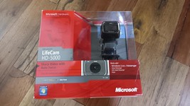 NIB Microsoft LifeCam HD-5000 Webcam with Auto Focus - £14.87 GBP