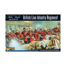 Warlord Games Black Powder: Anglo Zulu War British Line Infantry Regiment - $37.50