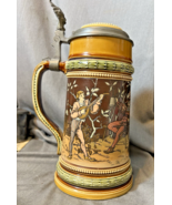1896 Antique Mettlach Stein #1527 “Old German Drinking Group” -MINTY- FR... - $618.26 CAD