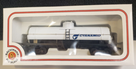 CYANAMID- Vtg Bachmann HO Scale SINGLE One DOME Train TANK CAR Tanker 43... - £12.78 GBP