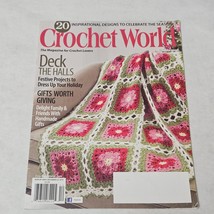 Crochet World Magazine December 2016 20 Inspirational Designs Celebrate Season - £8.72 GBP