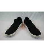 NIB Aqua College Black Knit Flat Comfort Shoe 9 M Waterproof Rubber Bottom  - $101.82 CAD