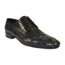 Men's GENIO Genuine Braided Leather Upper And Sole Shoes Turkey 120197862 Black image 3