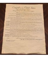 Bill of Rights Parchment - Large Poster Replica - €8,34 EUR