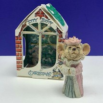 Itty Bitty Christmas ornament united design mouse mice critter 1986 grandma mom - £14.15 GBP