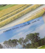 Lot 2007 US Open PGA Golf Championship Pairing Guides for Saturday, June... - £29.43 GBP