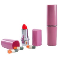Secret Storage in Lipstick, Unsuspected Hiding place, Travel accessory, ... - $20.53 CAD